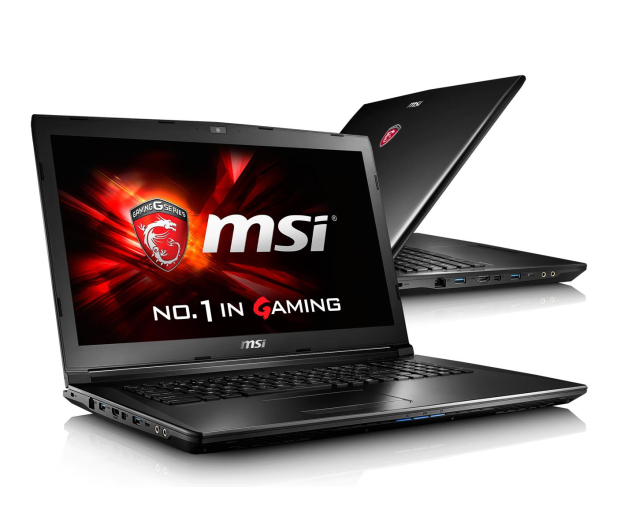 MSI GL72 i7-6700HQ/16GB/1TB+120SSD GF940MX FHD - 299775 - zdjęcie